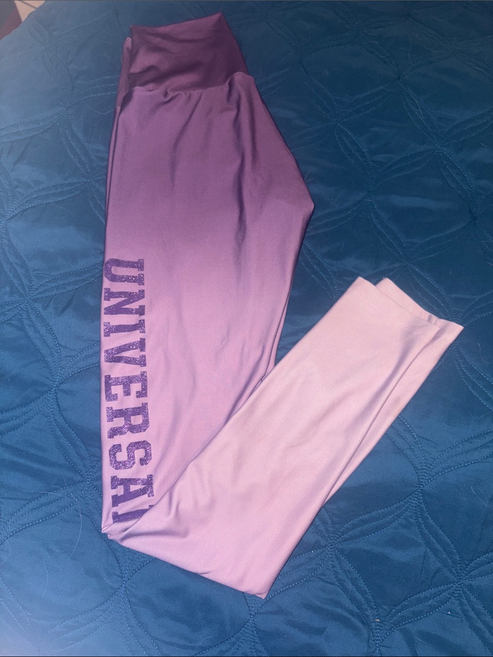 Women's Ombre Purple Leggings from Universal Studios